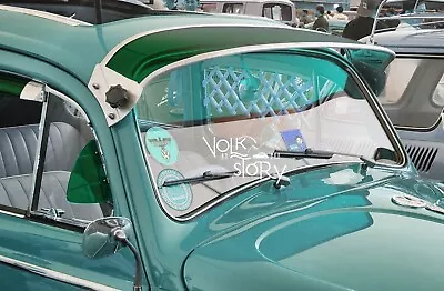 VW Beetle Bug External Vintage Style Sun Visor Classic Acrylic GREEN Happich • $250