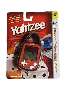 YAHTZEE Electronic Carabiner Handheld Dice Game 2011 Hasbro  • $14.99