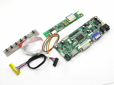 (HDMI+DVI+VGA) LCD Monitor Controller Board Lvds Kit For LP156WH3(TL)(AA) TLAA • $23.09