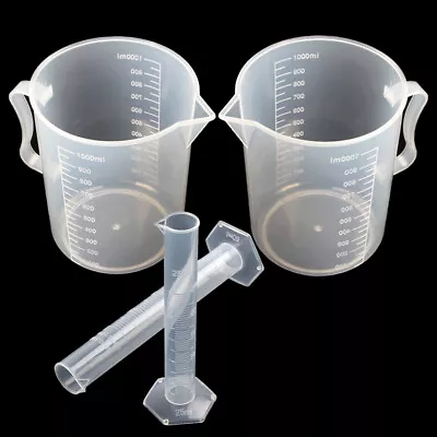 Film Negative Darkroom Processing Equipment Kit Measuring Cup Beaker Cylinder • £15.20