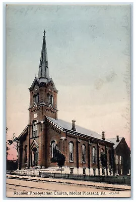 1909 Reunion Presbyterian Church Mount Pleasant Pennsylvania PA Postcard • $14.98