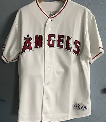 Vintage Majestic Anaheim Angels XL Baseball Embroidered Jersey • $24.99