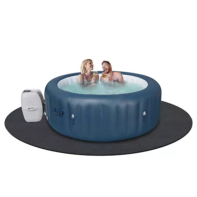 VEVOR 80  Round Hot Tub Mat Bathroom Outdoor/Indoor Ground Floor Protector Pad • $34.99