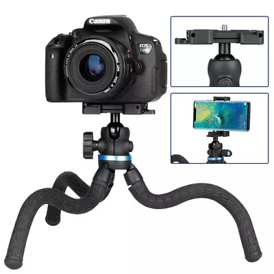 TechFlo Professional Flexible Tripod Stand Monopod For Phone Camera GoPro DSLR • $29.99