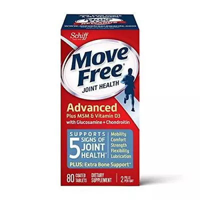 Glucosamine Chondroitin MSM & Vitamin D3 Joint Health Supplement Move Free • $26.89