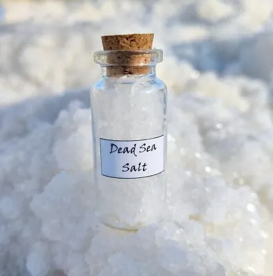 Dead Sea Salt Sample • Lowest Place On Earth • Israel • Holy Land • $15