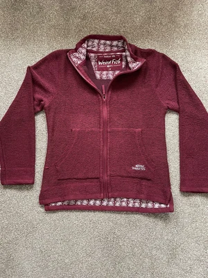 £20 • Buy BNWOT Weird Fish Maroon/Burgundy Macaroni Top Size 14