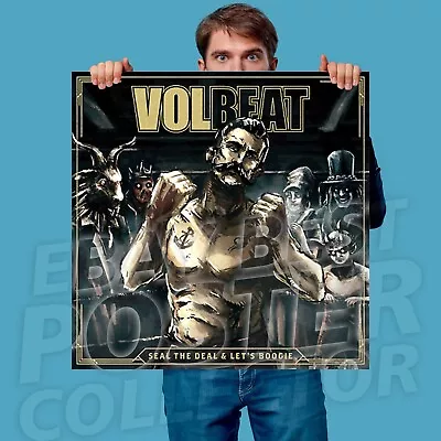 Volbeat Seal The Deal & Lets Boogie 24x24 Album Cover Vinyl Poster • $67.90