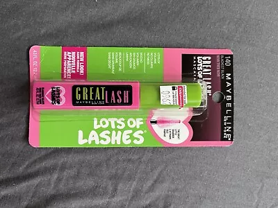 Maybelline New York Great Lash Lots Of Lashes Mascara. Blackest Black. 0.43 Oz • $11