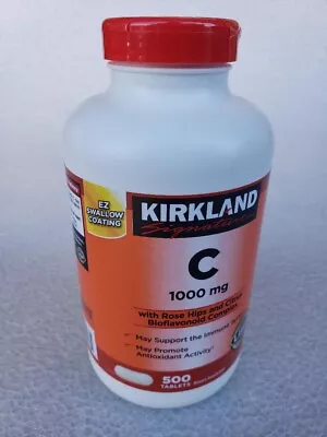 Kirkland Signature Vitamin C 1000 Mg. 500 Tablets  NEW SEALED • $21.45