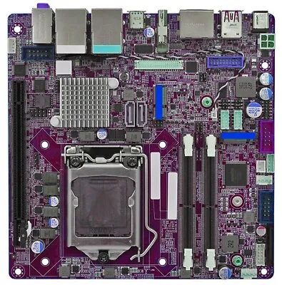 Intel Q370 9th Ge 2x DP HDMI Q370 NVMe PCIe X16 19V LGA1151 Mini ITX Motherboard • $79.99