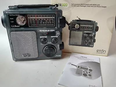 Eton Radio L.L.Bean FR-300  AM/FM WX Emergency Hand Crank Radio With Light • $17.95