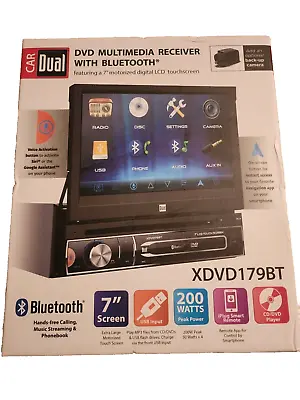 Dual Electronics XDVD179BT 7 Inch Car Stereo Touch Screen CD/DVD Bluetooth • $94.95