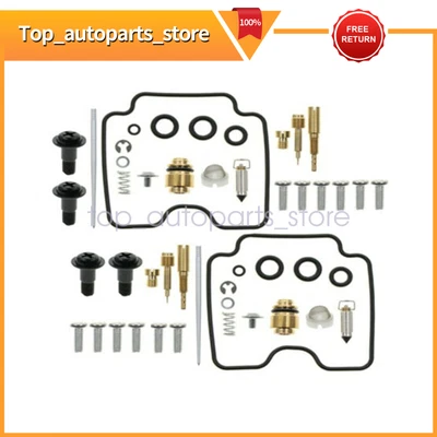 $20.79 • Buy 2 * For Yamaha V-Star 1100 XVS1100 99-09 Carburetor Repair Kit Air Screw US