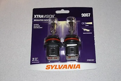 Sylvania XTRAVision 9007 Headlight 2 Bulbs Pair Set 9007XV.BP2 Xtra Vision NEW • $19.99
