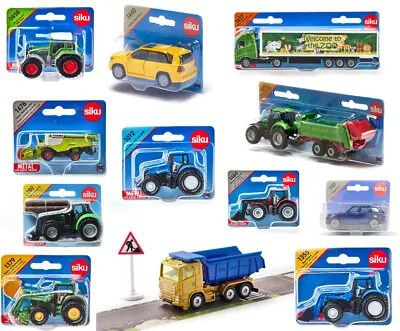 £9.49 • Buy Siku Diecast Tractors Trucks Cars Jeeps Farming Collection Mini 1.87 Scale