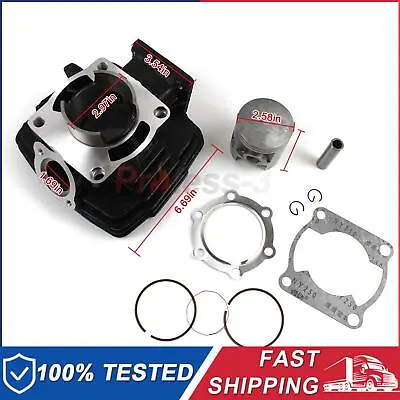 66mm Cylinder Piston Gasket Top End Rebuild Kit For Yamaha MX175 79-81 DT175 USA • $130.14