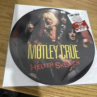 MOTLEY CRUE - HELTER SKELTER RECORD STORE DAY 12  PIC DISC RSD 2023 New Sealed • $30