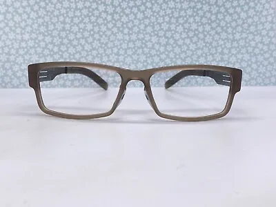 £158.80 • Buy Ic! Berlin Eyeglasses Frames Men Woman Braun Grey Rectangular