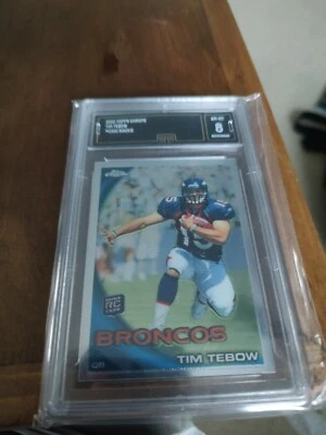 $3.99 • Buy Tim Tebow 2010 Topps Chrome Gma 8 Denver Broncos Rookie