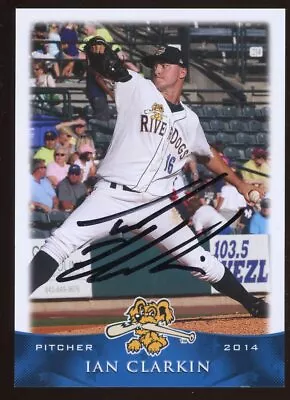 2014 Charleston Riverdogs IAN CLARKIN Signed Card Autograph AUTO YANKEES • $2.99