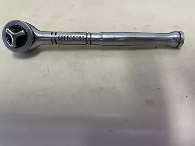 Vintage Craftsman 1/4'' Drive Thumb Wheel Tri-wing Ratchet 43795 (tb5.6) • $6