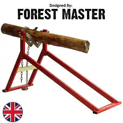 Heavy Duty Ultimate Saw Horse Wood Log Holder Chain Saw Cutting Axe Sawhorse Ush • £74.95