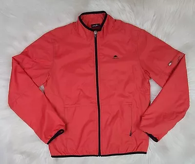 Ellesse Jacket Men SZ(95)  Red  Coat Zip Up Active Italy Made • $21.88