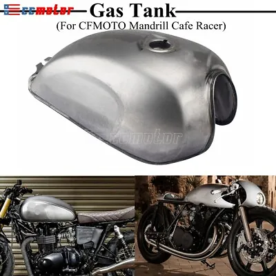 Motorcycle Fuel Gas Tank For CFMOTO Mandrill Scrambler Cafe Racer 2.4 Gallon 9L • $308.78