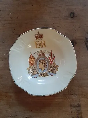 J G MEAKIN Sunshine Dish Coronation 1952 Queen Elizabeth II Vintage • £3.25