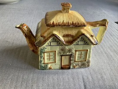 £6 • Buy Vintage  Thatched   Cottage  Style  Teapot