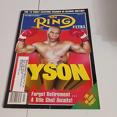 The Ring Magazine Extra March 2001 Mike Tyson Front Cover  • $14.24