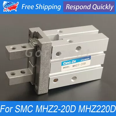 New For SMC MHZ2-20D Double Action Parallel Style Air Gripper Cylinder • $36.88