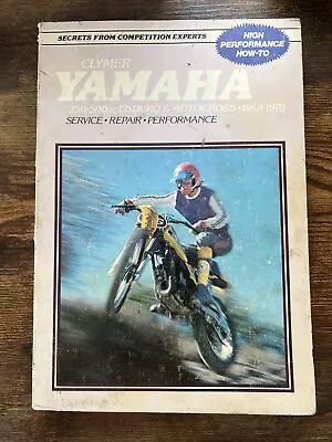 YAMAHA 250-400cc 1968-78 CLYMER SERVICE REPAIR BOOK OEM 0-89287-276-4 • $15