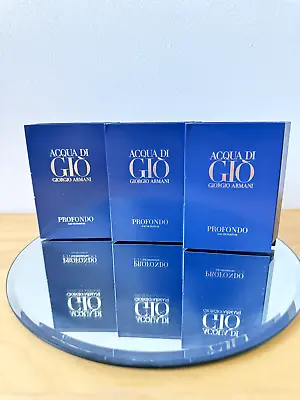 Giorgio Armani Acqua Di Gio PROFONDO Edp Sample 1.2ml X 3 • $15