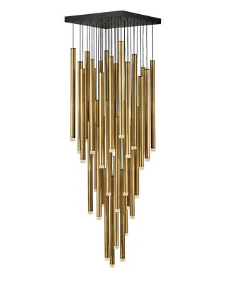 Luxury Modern Brass Harmony 36 Light 18 W Led Multi Light Villa Stairs Pendant • $1766.07