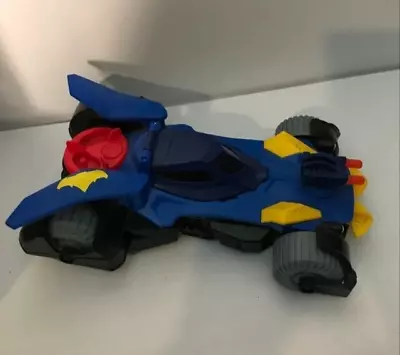 Fisher Price Imaginext DC Batman Batmobile 2015 With Figure And Missiles • $22.95
