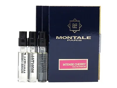 MONTALE PARIS INTENSE CHERRY EDP 2.0ml .06oz X 3 COLOGNE PERFUME SPRAY SAMPLES • $14