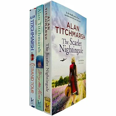 £13.35 • Buy Alan Titchmarsh 3 Books Collection Set Mr Gandys Grand Tour Paperback NEW