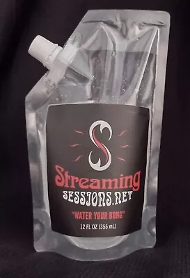 Streaming Sessions 12 Oz Bladder Active Fluid Clear Bong Water Replacement • $12.75