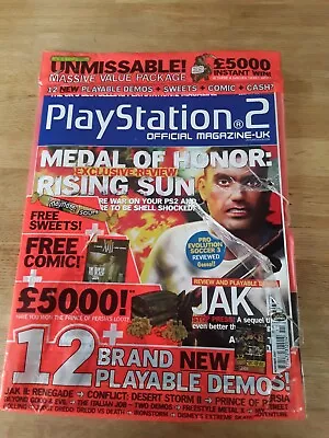 Official Playstation 2 Magazine +demo Disc..issue 39 • £0.99