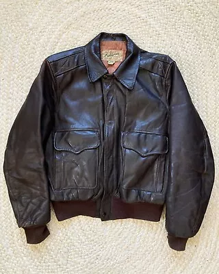 Vtg 50s Sears Hercules Horsehide A2 Leather Jacket • $585