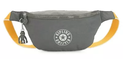 £52.50 • Buy Kipling FRESH Medium Bumbag Convertible To Crossbody Bag  - Dark Carbon Y