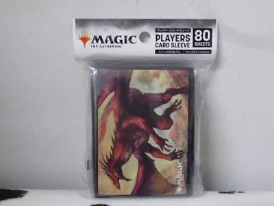 1x Pack Shivan Dragon 30th Anniversary Sleeves MTG Ensky Anime Magic 80 • $18.99