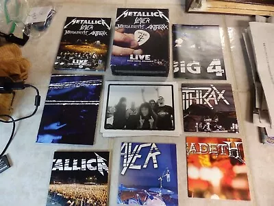 Metallica Anthrax Megadeth Slayer Live From Sonisphere CD Box Set Rare • $20.50