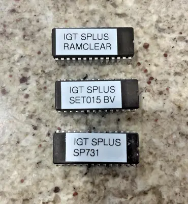 IGT  S+ SPlus Chip Set (not For S2000) • $29.99