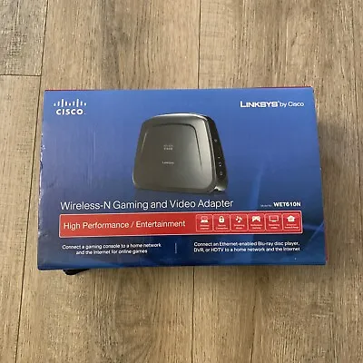 Cisco Linksys WET610N Dual-Band Wireless-N Entertainment Bridge -Open Box (READ) • $24