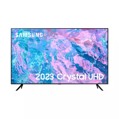 Samsung UE55CU7100K 55inch Crystal UHD 4K HDR Smart TV 2023 • £459