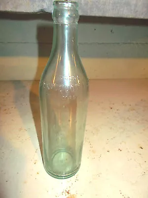 VINTAGE-Green Color Glass CLICQUOT CLUB SODA Bottle REGISTERED • $7.99