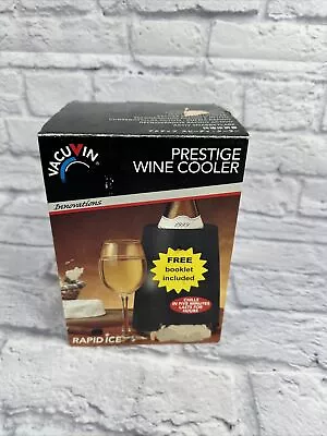 $15 • Buy Rapid Ice Bottle Wine Cooler Quick Cooling Active Chiller Sleeve UNBREAKABLE.